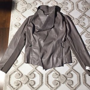 NWT Non Leather Bar IIII Jacket